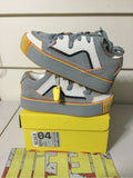 MSCHF Gobstomper Gray Yellow - Kids Size 4
