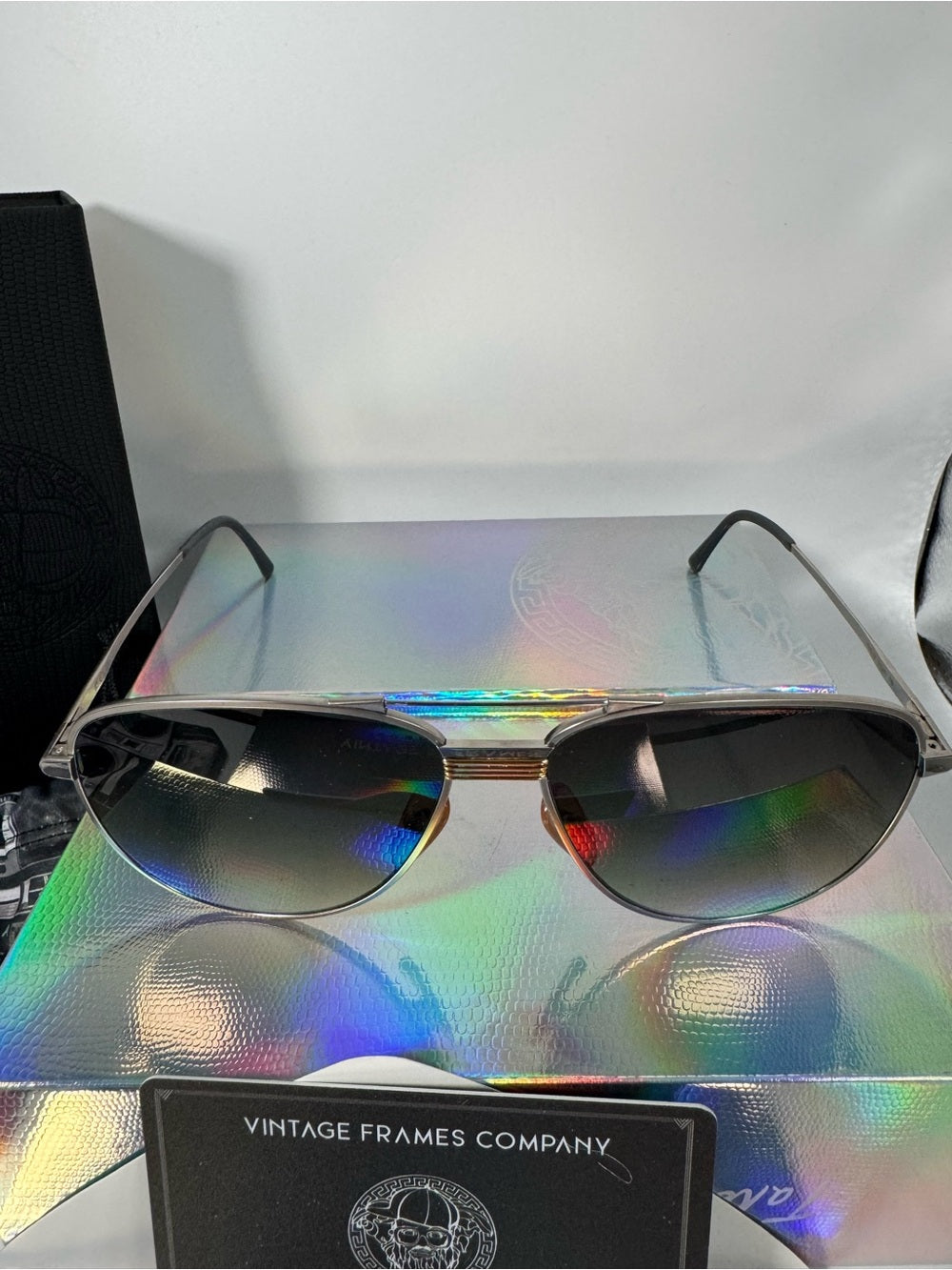 Dior Men's Sunglasses Silver Frame Aviator