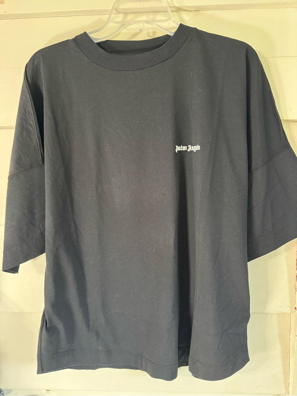 Palm Angels Black Logo Crewneck T-Shirt XS - New With Tags