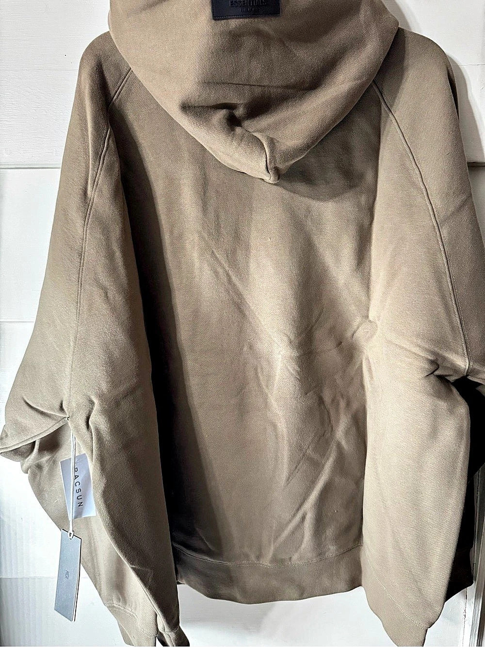 Fear of God Essentials Pullover Hoodie Wood XL - New With Tags (192SU222054F)
