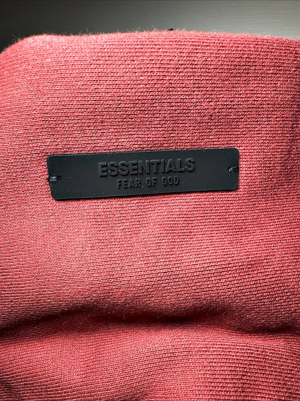 Fear of God Essentials Hoodie Crimson XS - New With Tags (192HO246256F)