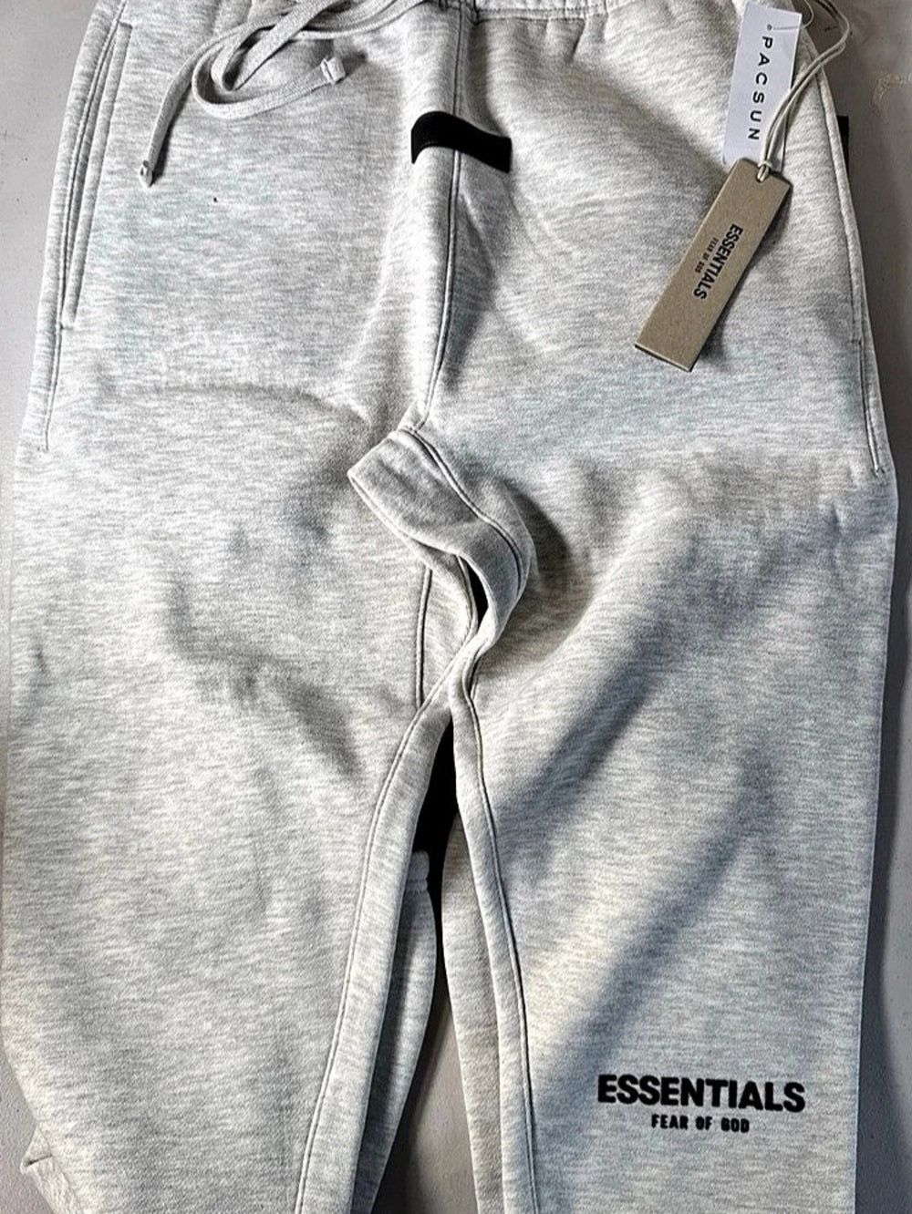 Fear of God Essentials Classic Fleece Sweatpants Heather Gray XS - New With Tags