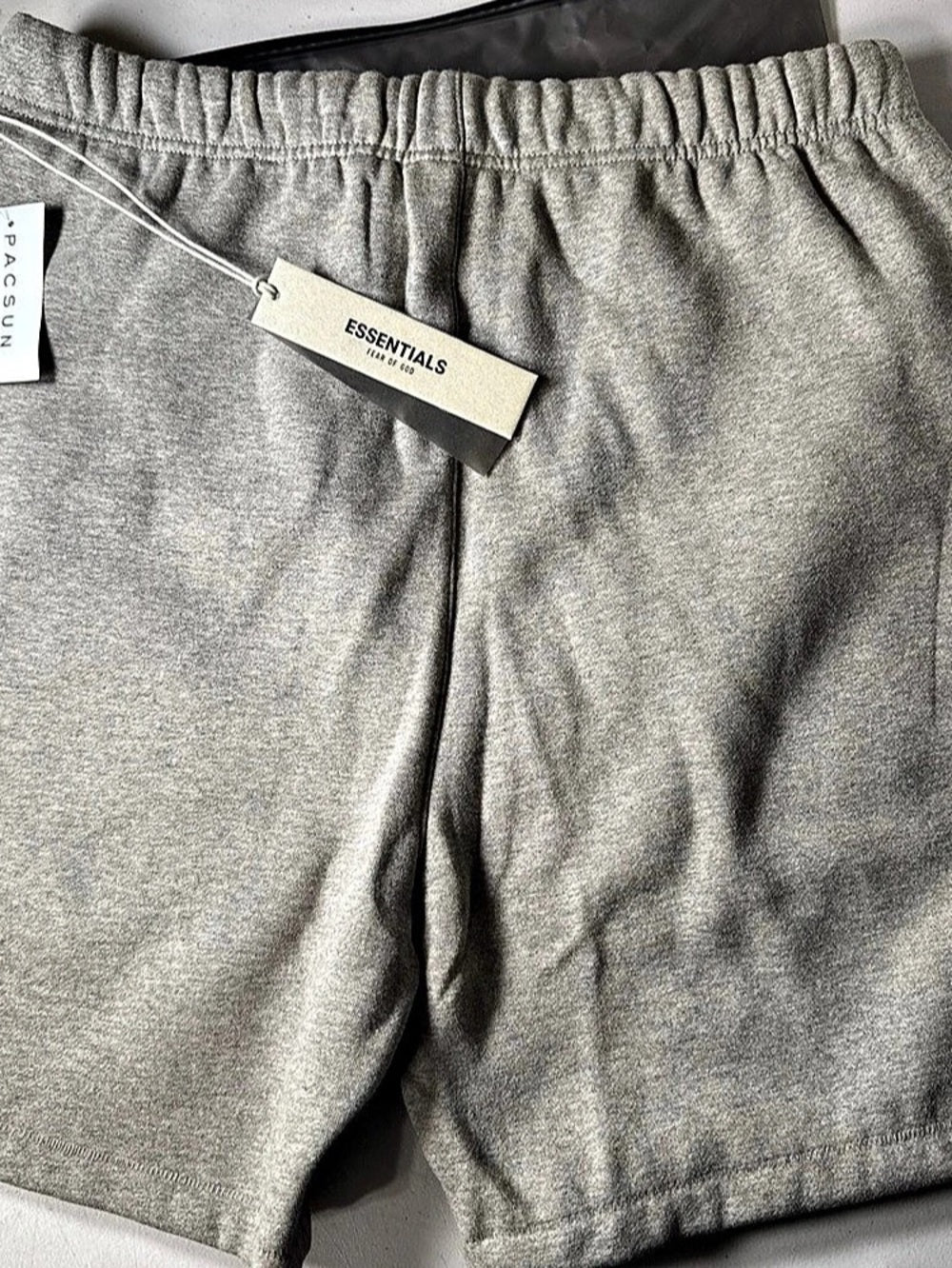 Fear of God Essentials Fleece Shorts Dark Oatmeal M - New With Tags (160BT212013F)