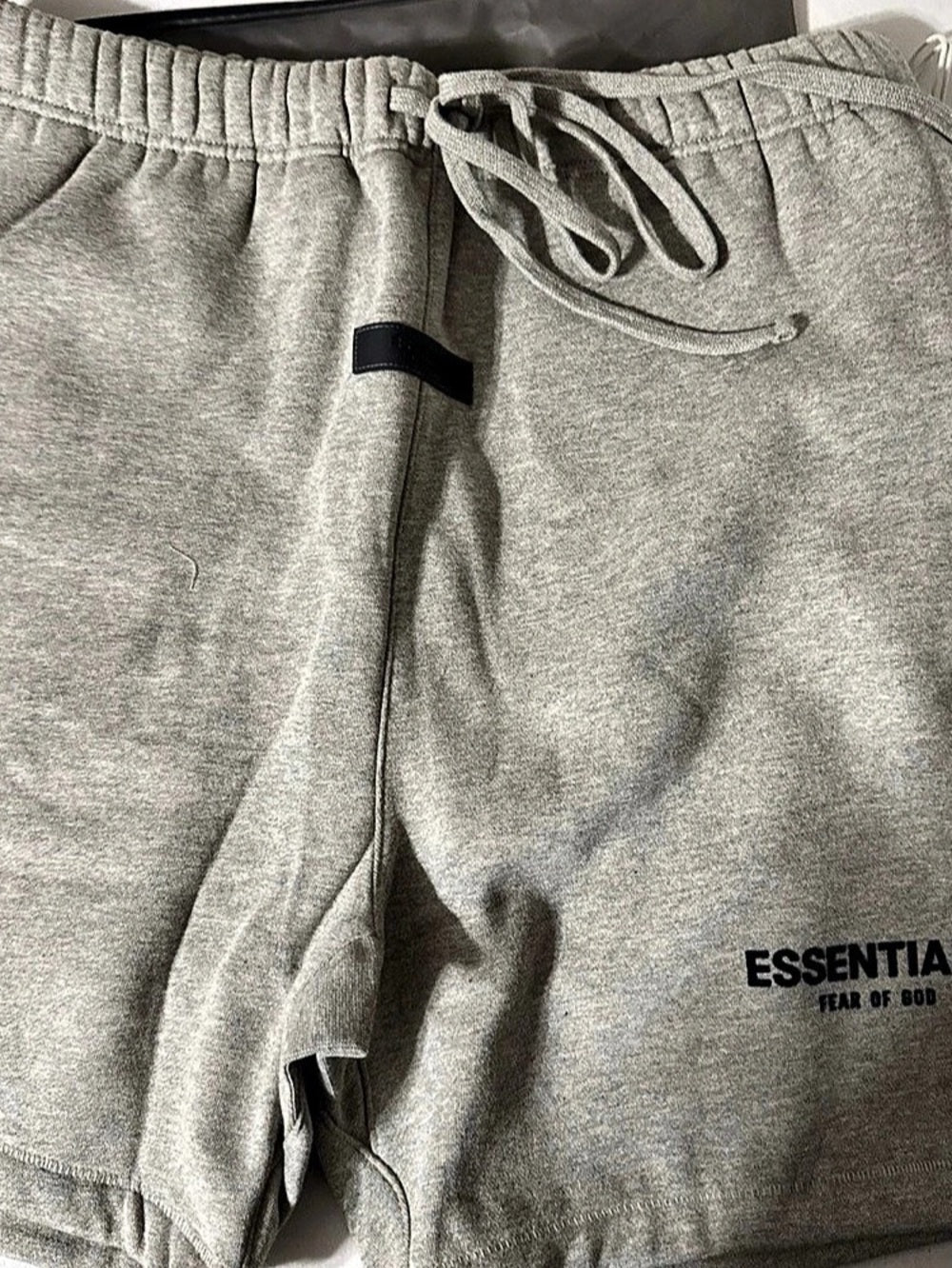 Fear of God Essentials Fleece Shorts Dark Oatmeal M - New With Tags (160BT212013F)
