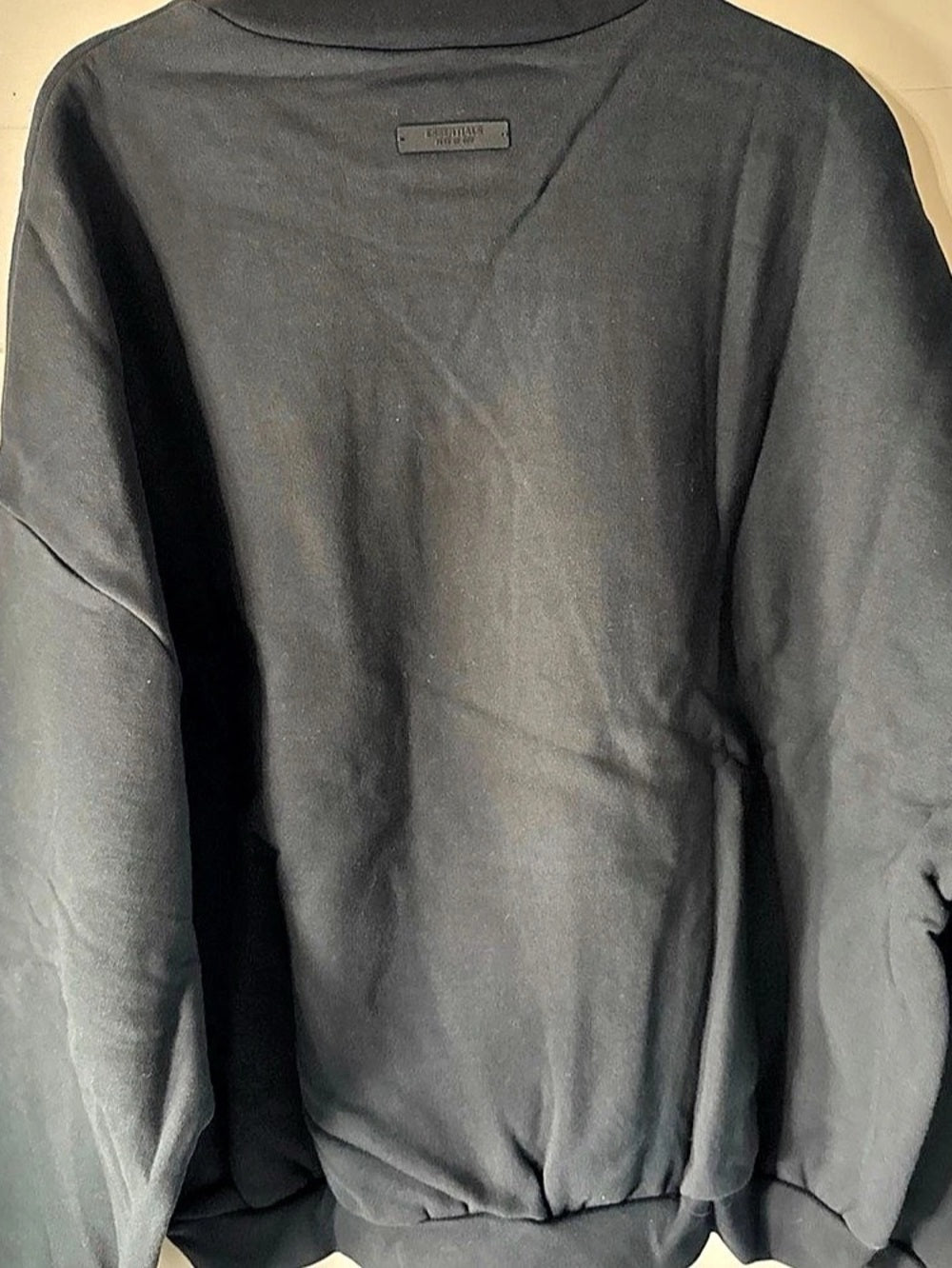 Fear of God Essentials A&M Crewneck Sweatshirt Black L - Like New (192HO246230F)