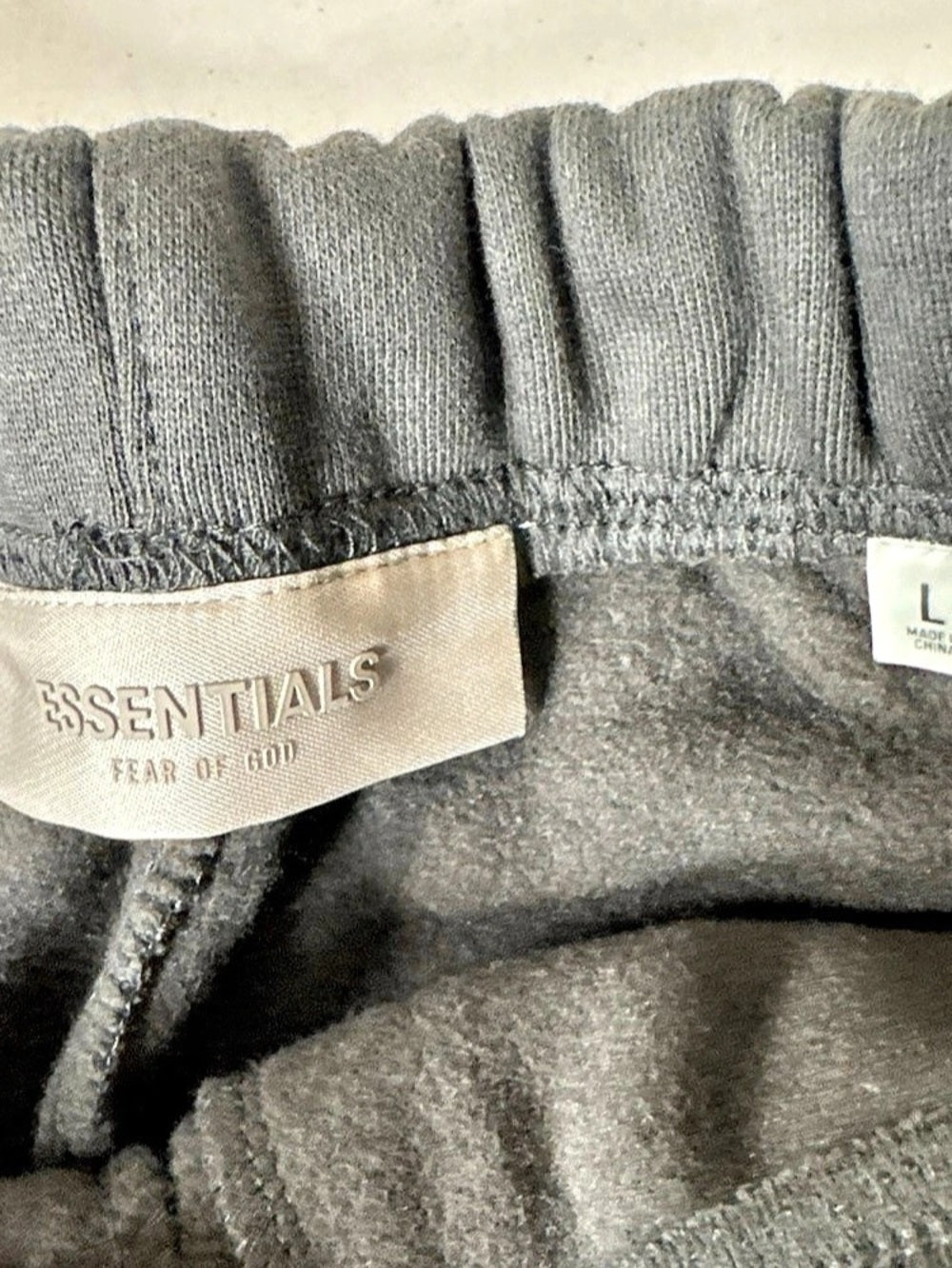 Fear of God Essentials 1977 Sweatpants Iron Large NWT
