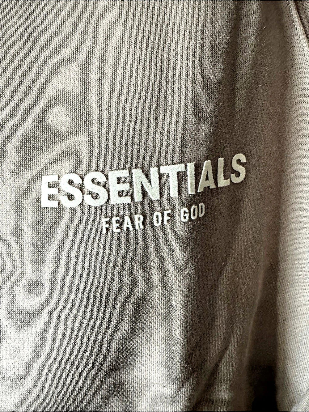 Fear of God Essentials Pullover Hoodie Desert Taupe XS - New With Tags (192BT212056F)