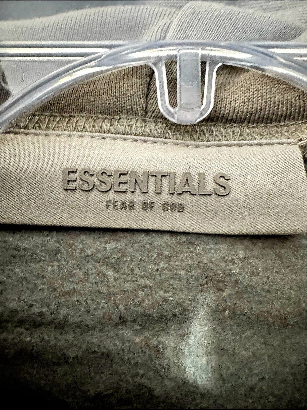 Fear of God Essentials Pullover Hoodie Desert Taupe XS - New With Tags (192BT212056F)
