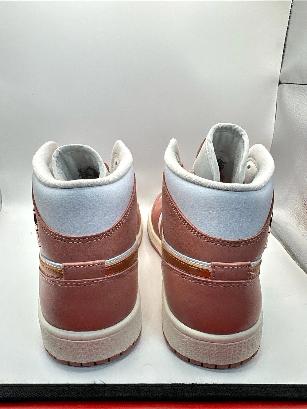 Air Jordan 1 Mid Pink & Blue US 10 NWT