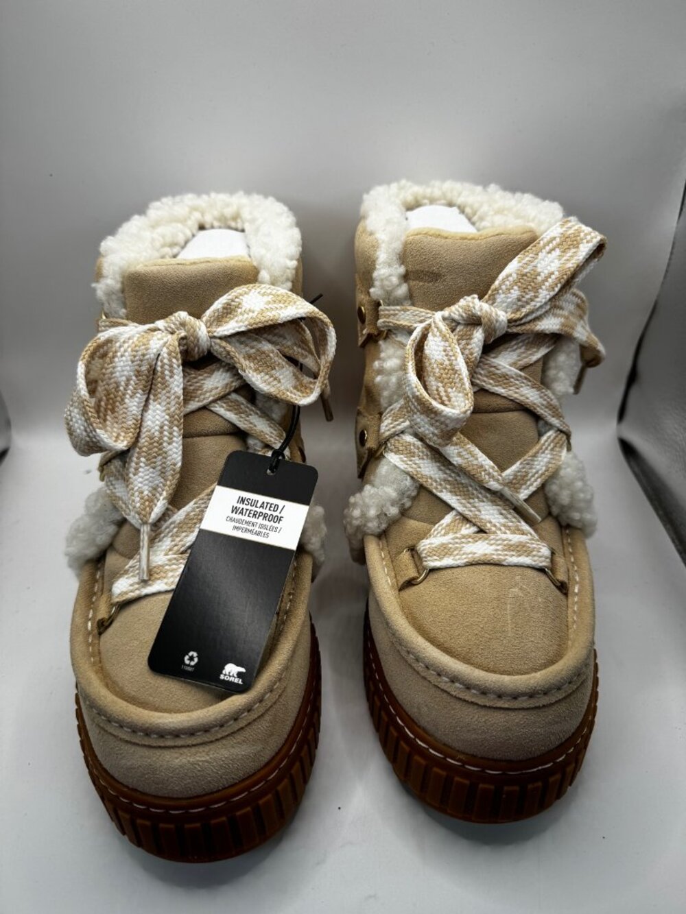 Sorel ONA AVE Alpine Plus WP Boots Ceramic Gum W US 7 / UK 5