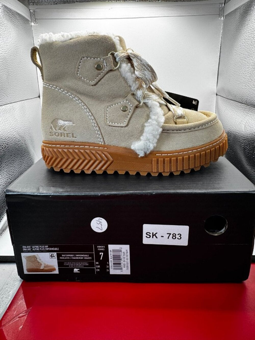 Sorel ONA AVE Alpine Plus WP Boots Ceramic Gum W US 7 / UK 5