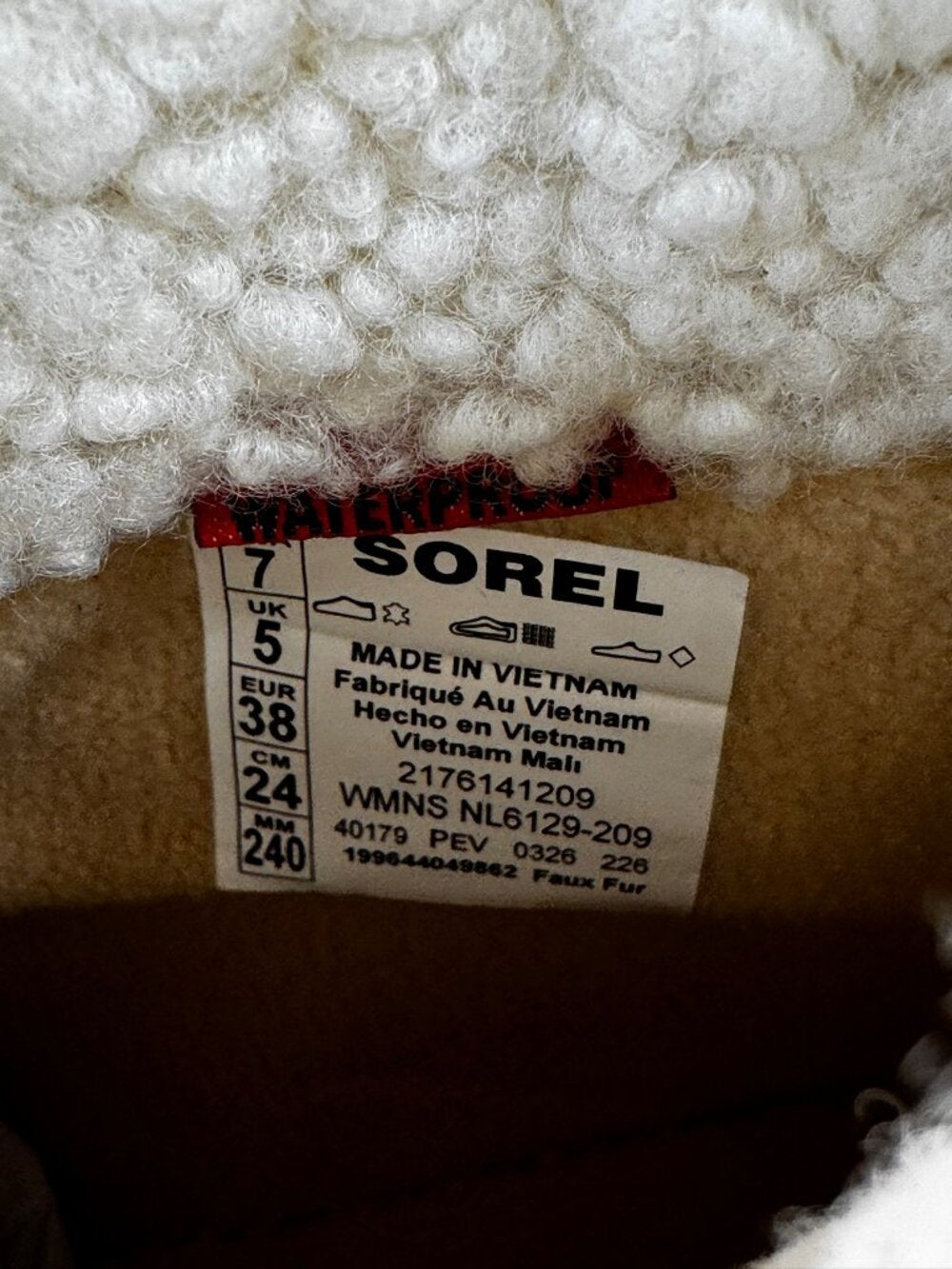 Sorel ONA AVE Alpine Plus WP Boots Ceramic Gum W US 7 / UK 5