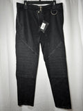 Balmain Paris Slim Biker Jeans — Black — Men's 32