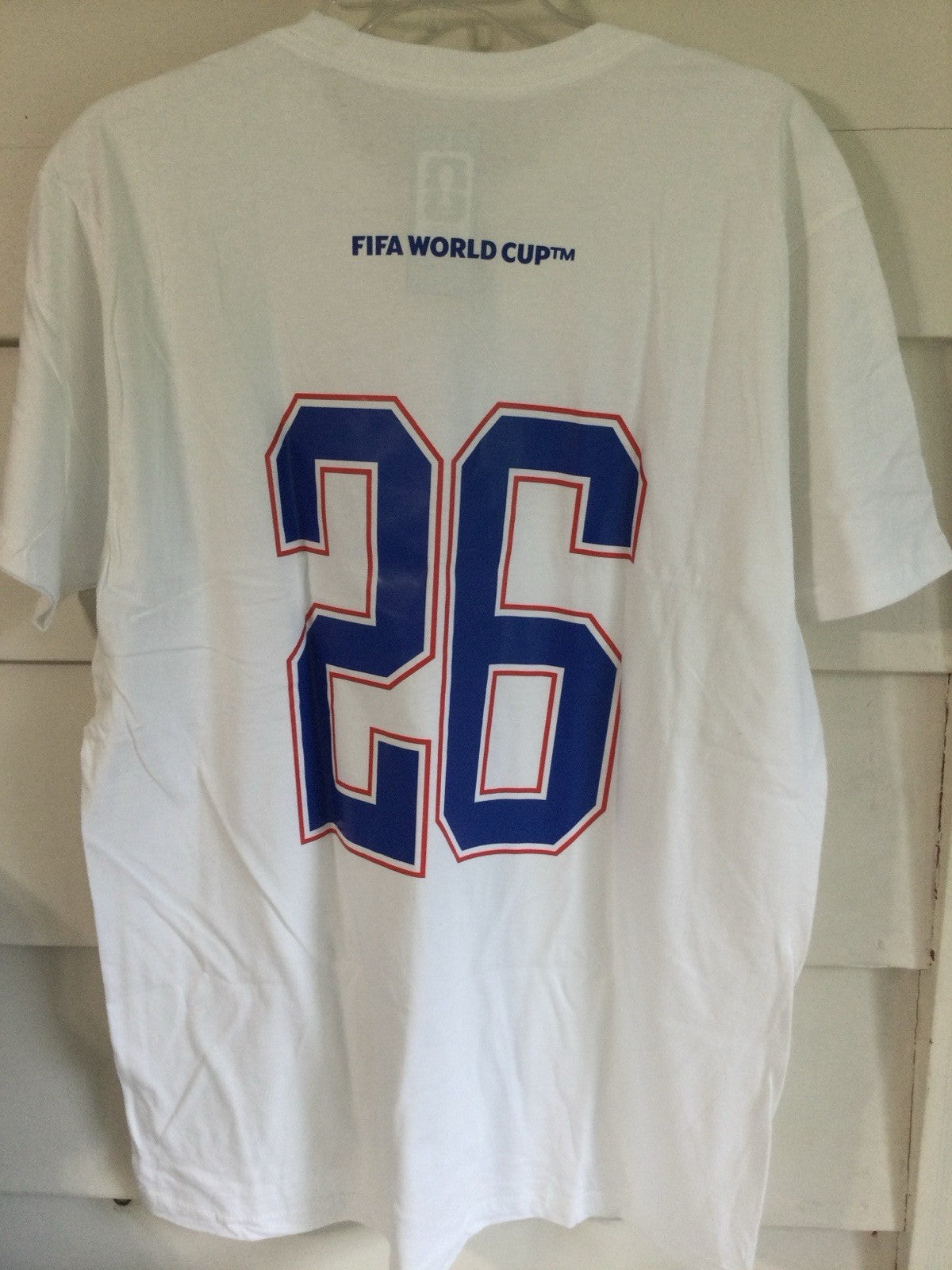 FIFA World Cup 2026 USA T-Shirt White Mens L