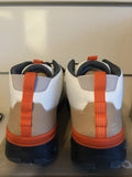 On Running Cloudtrax Mid-Top Hiking Sneaker Chalk/Ivory Orange US 7.5
