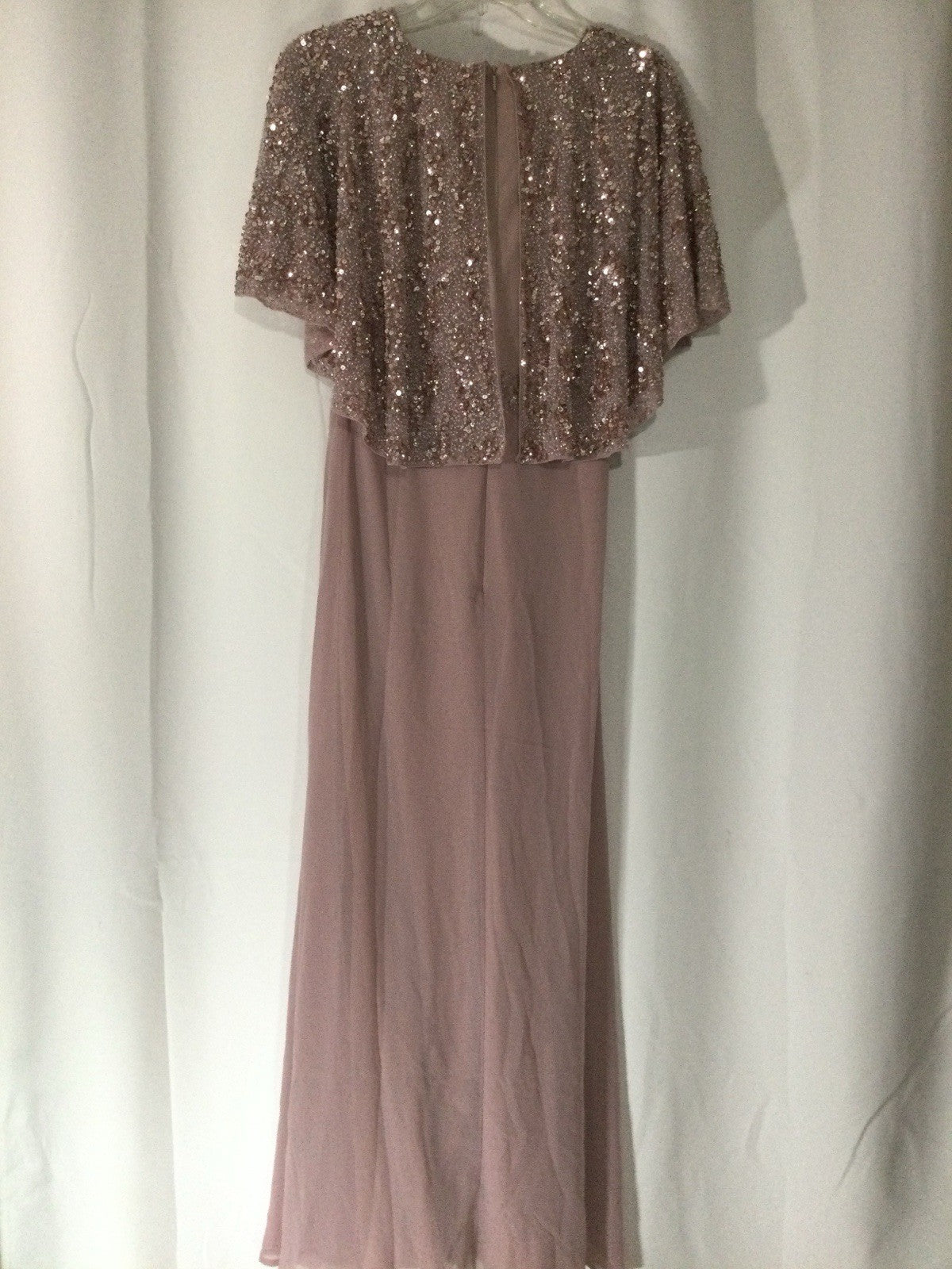 Quiz Pale Pink Sequin Occasion Dress US 8 NWT