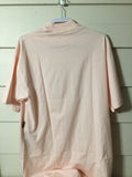 Palm Angels Classic Logo T-Shirt Dress Baby Pink Off White S NWT