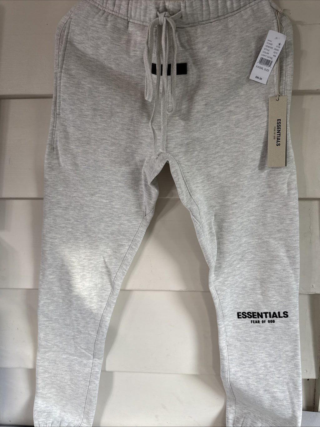 Fear of God Essentials Sweatpants Light Oatmeal XXS - New With Tags