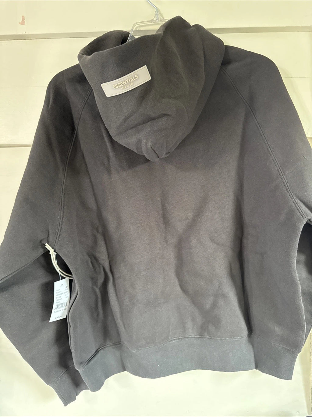 Fear of God Essentials 1977 Hoodie Iron XXS - New With Tags (192BT212050F)