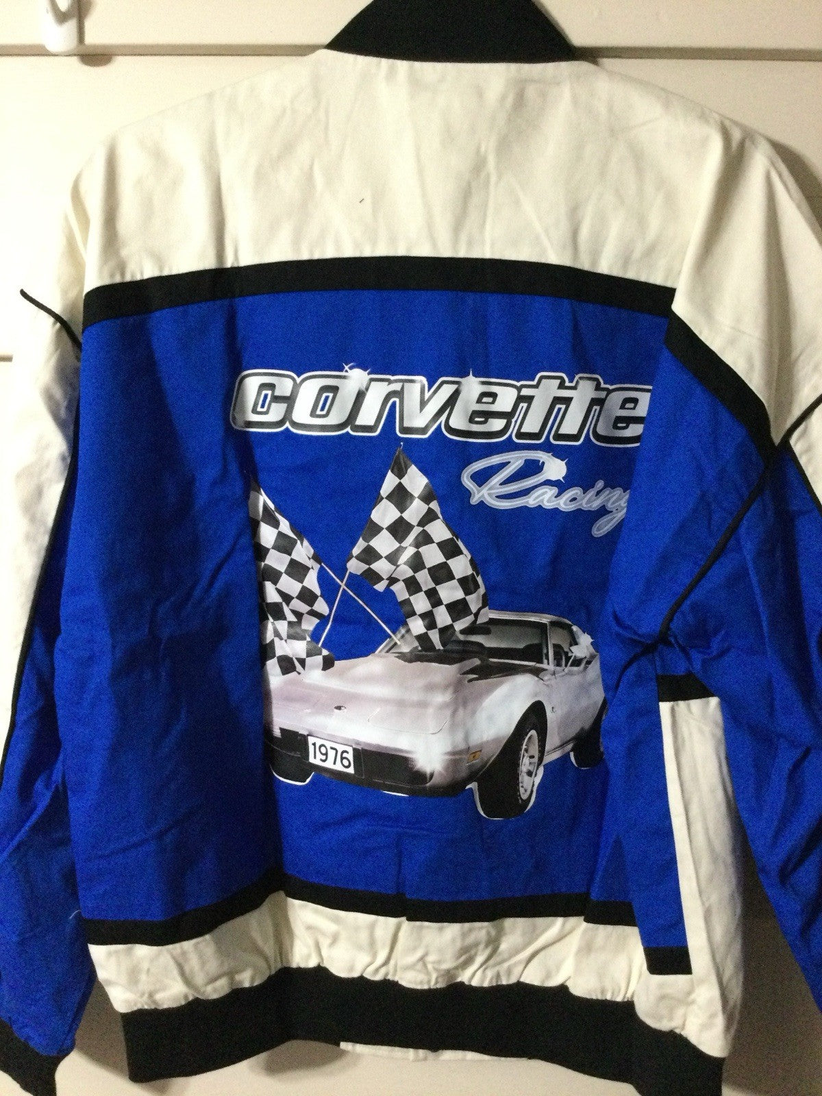 Chemistry Corvette Racing Colorblock Bomber Jacket Mens M NWT