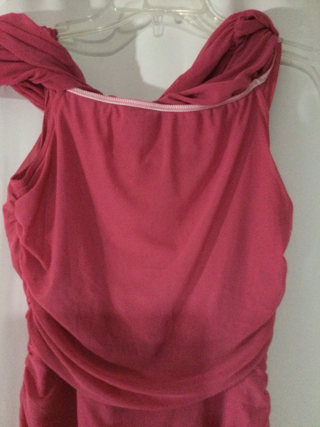 Bardot Pink Mesh Midaxi Dress US 10 NWT