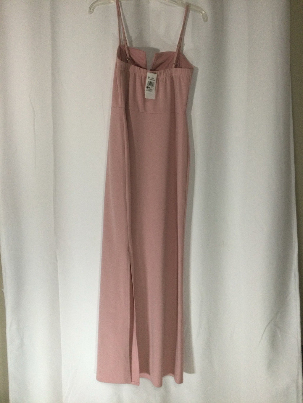 Blush Pink Strappy Scuba Occasion Dress US 8 NWT