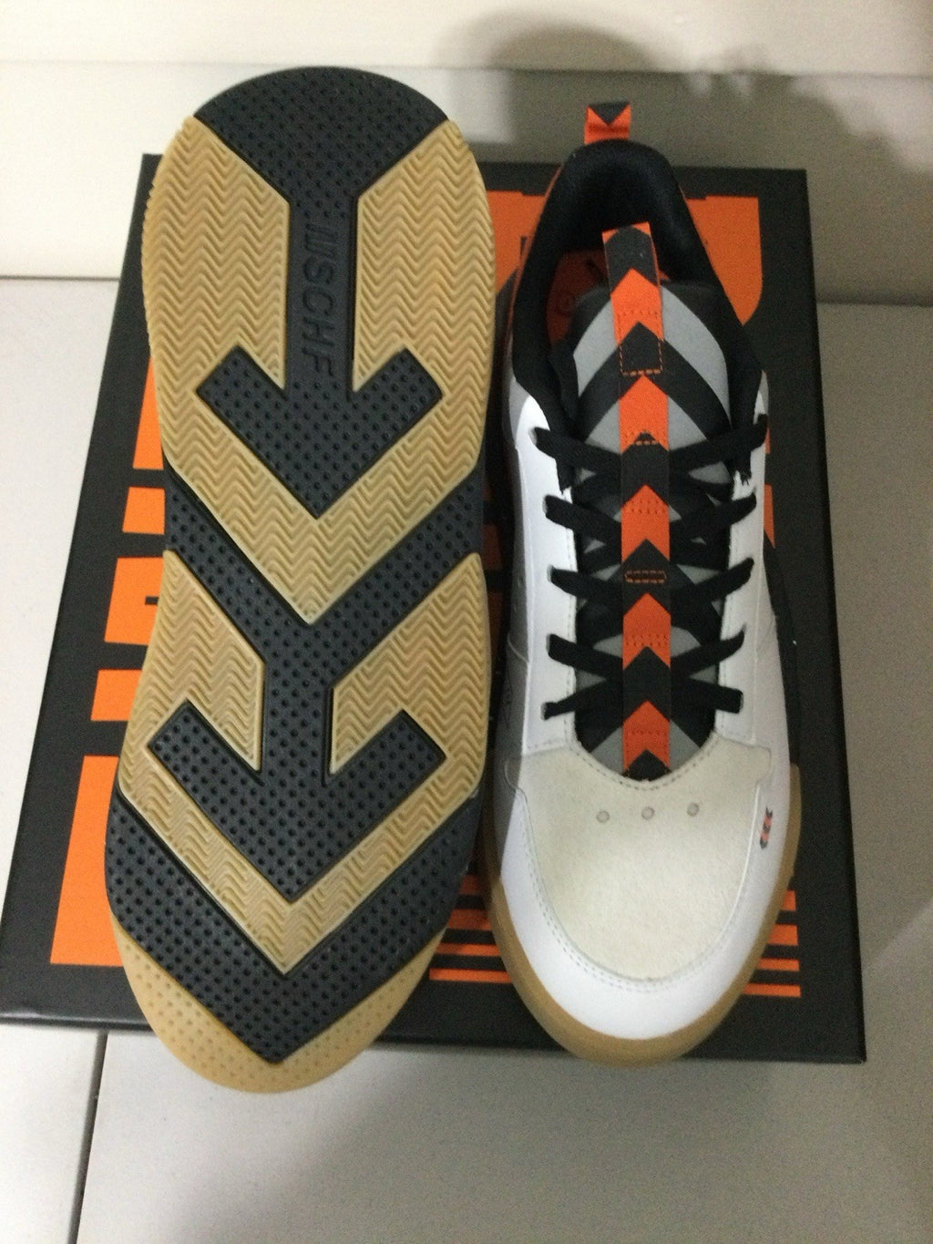 MSCHF Forward 003 Sneakers White Orange Black US 12