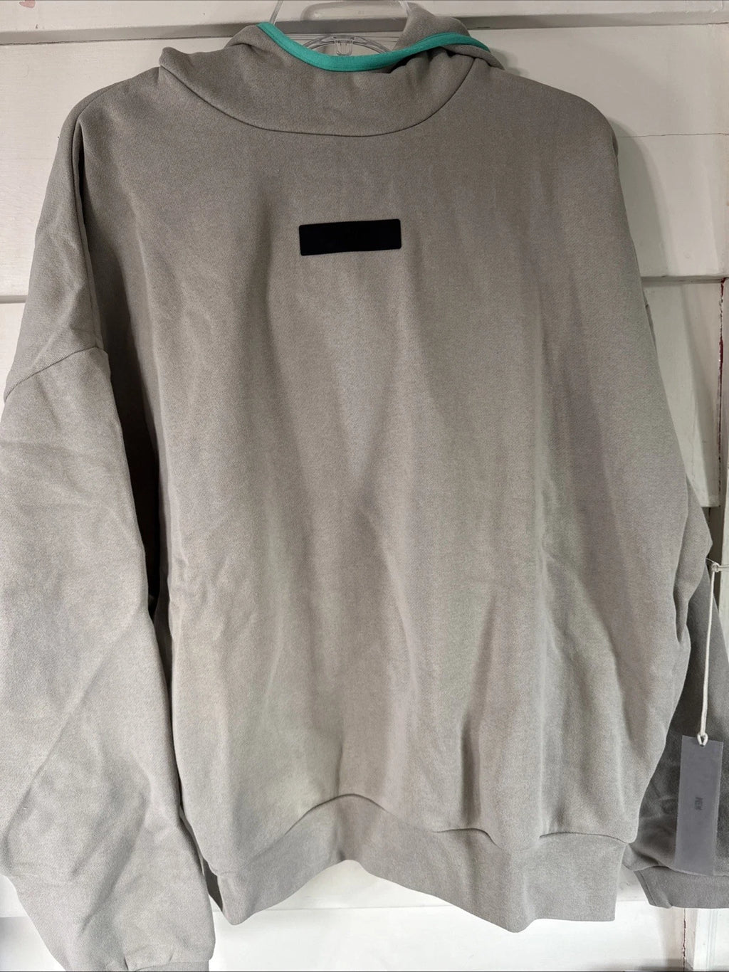 Fear of God Essentials SS24 Hoodie Seal Gray S - New With Tags