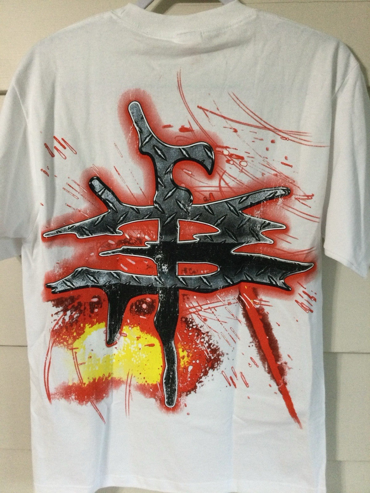 TH3M King Kong Skull T-Shirt White Mens M