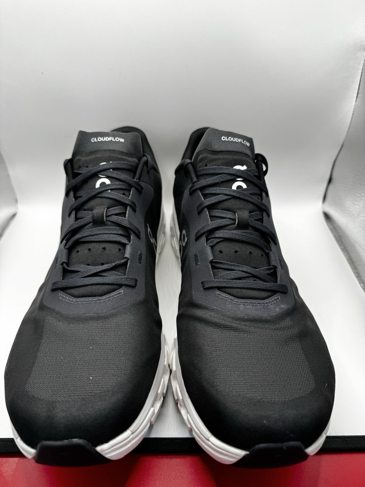 On Running Cloudflow 4 Athletic Shoes Black & White US 14