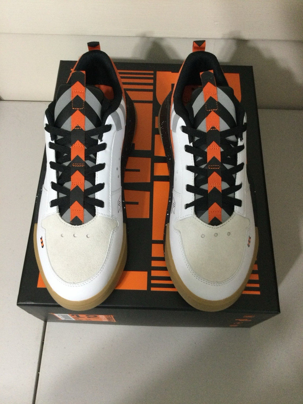 MSCHF Forward 003 Sneakers White Orange Black US 12