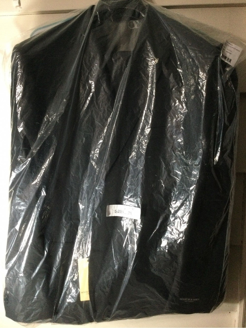 Scotch & Soda Black 2-Piece Suit Mens 48R EU 58R NWT