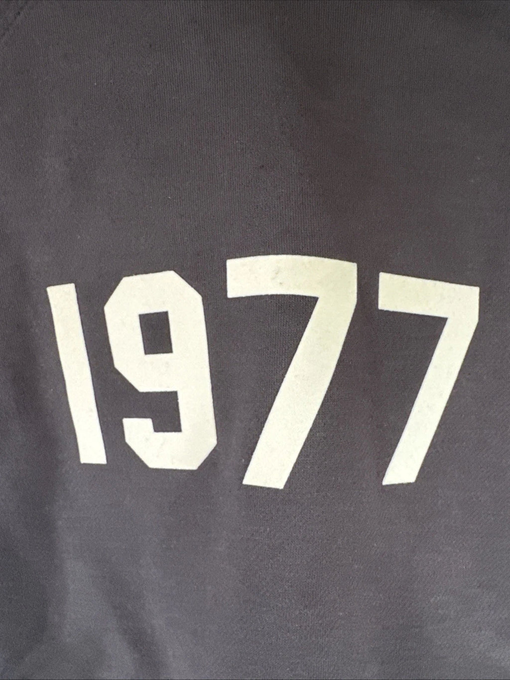 Fear of God Essentials 1977 Hoodie Iron XXS - New With Tags (192BT212050F)
