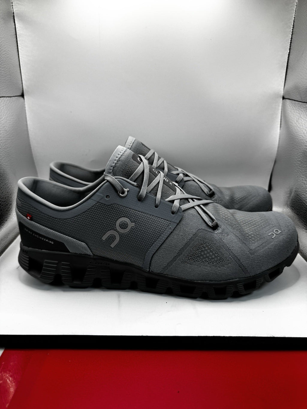 On Running Cloud X 3 Athletic Shoes Mist/Rock US 14