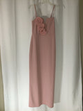 Blush Pink Strappy Scuba Occasion Dress US 8 NWT