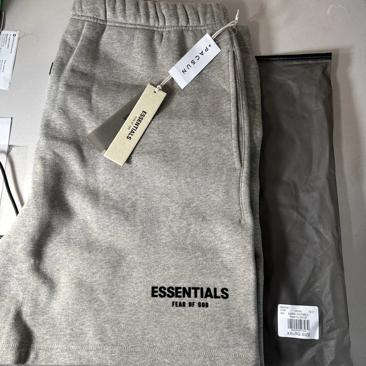 Fear of God Essentials Sweatshort Dark Oatmeal XXL - New With Tags (160BT212013F)
